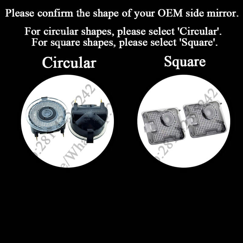 Ford Side Mirror Puddle Light for Kuga Mondeo 2 Ford Side Mirror Puddle Light for Kuga Mondeo